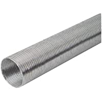 Tubo flexible de aluminio de 125 mm de diámetro- longitud de 1-5 m